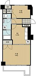 秀和川越南大塚レジデンス 2DKの間取図画像