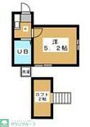 K-PALACE 1Kの間取図画像