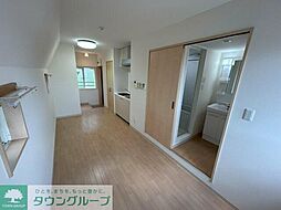 JR中央線 八王子駅 徒歩17分の賃貸マンション 2階ワンルームのリビング/ダイニング