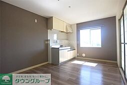 京王高尾線 めじろ台駅 徒歩8分の賃貸アパート 2階3DKのリビング/ダイニング