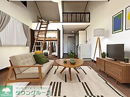 ルミエールシャトレ武蔵砂川 206 2階ワンルームのリビング/ダイニング