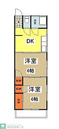 間取図画像 2DK