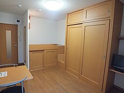 レオパレスシャトーＢ 112 1階1Kのリビング/ダイニング