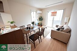 ベルカーサ 201 2階1LDKのリビング/ダイニング