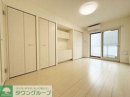 リブリ・若草 2階1Kのリビング/ダイニング