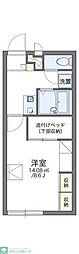 レオパレスサザンガーデン 1Kの間取図画像