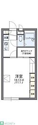 レオパレスソレーユ 1Kの間取図画像