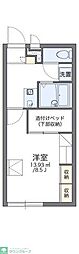 レオパレスマシェリ 1Kの間取図画像