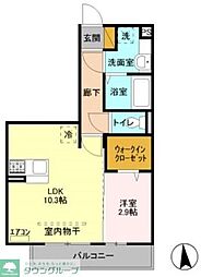SouthRegina 1LDKの間取図画像