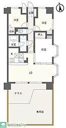 ライオンズマンション茂原 3LDKの間取図画像