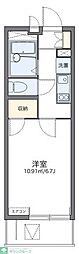 レオパレスサンヴィレッジ 1Kの間取図画像