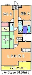 コルディアーレ西志津 3LDKの間取図画像