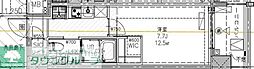 S-RESIDENCE王子NORD 1Kの間取図画像