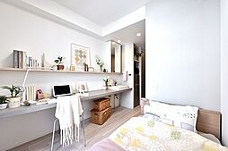 コムレジ赤羽　学生棟 0475 4階ワンルームのリビング/ダイニング