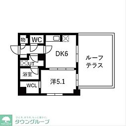 間取図画像 1DK