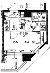 ヴェルステージ板橋本町 1Kの間取図画像