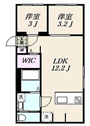 Ra Grande板橋本町 2LDKの間取図画像