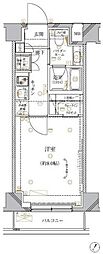 クレイシア板橋志村 1Kの間取図画像
