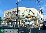 ライフ赤塚店 スーパー 430m