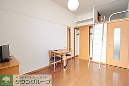 レオパレスジュネス黒部丘 1階1Kのリビング/ダイニング