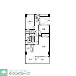JR京浜東北・根岸線 磯子駅 徒歩1分の賃貸マンション 7階1SLDKの間取り