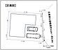 間取り：区画図。限定1棟！並列2台駐車可能です！