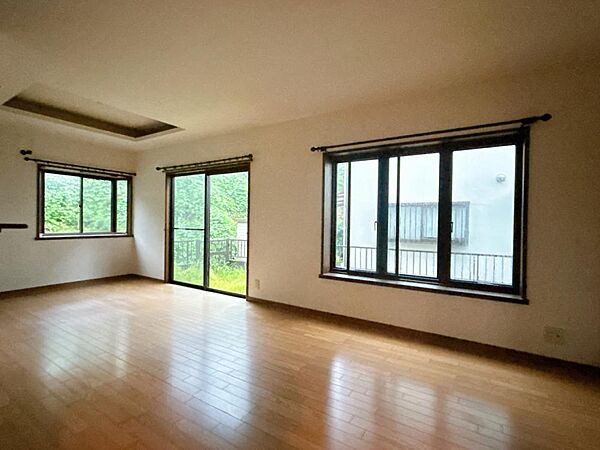 Beautiful mountainous landscape with colorful sky