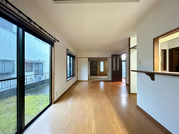 Beautiful mountainous landscape with colorful sky