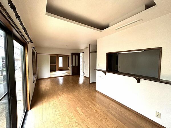 Beautiful mountainous landscape with colorful sky