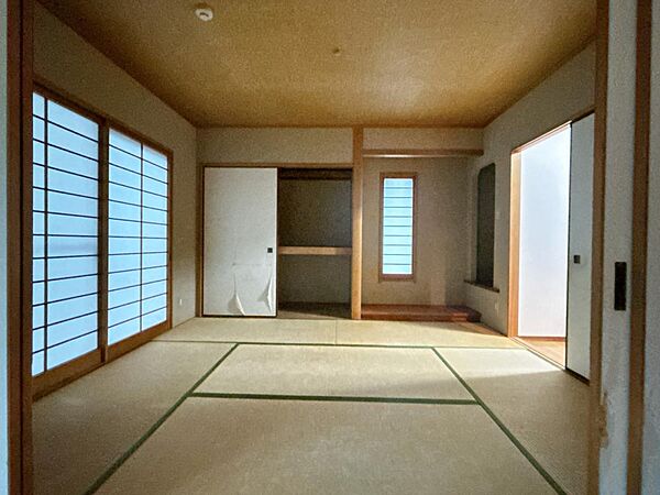 Beautiful mountainous landscape with colorful sky