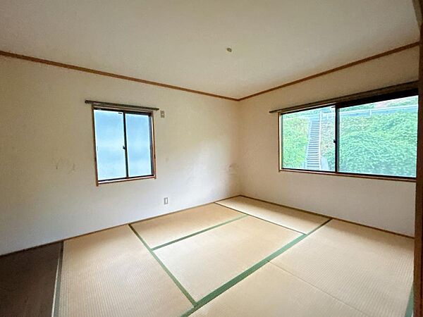 Beautiful mountainous landscape with colorful sky