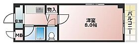 グレース今津 205 ｜ 兵庫県西宮市津門川町（賃貸マンション1K・2階・24.80㎡） その2