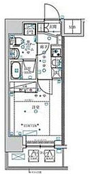 JR京浜東北・根岸線 新子安駅 徒歩10分の賃貸マンション 9階1Kの間取り