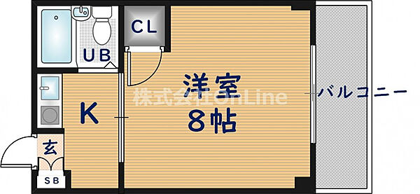 藤井マンション岩田 ｜大阪府東大阪市若江北町1丁目(賃貸マンション1K・3階・20.00㎡)の写真 その2