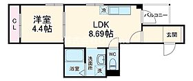 リブレメゾン俊徳道I  ｜ 大阪府東大阪市横沼町2丁目（賃貸アパート1LDK・3階・32.66㎡） その2