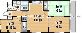 スイート21イナバ  ｜ 大阪府東大阪市稲葉2丁目（賃貸マンション3LDK・2階・65.30㎡） その2