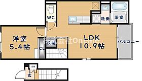 グラウクス  ｜ 大阪府東大阪市稲葉3丁目（賃貸アパート1LDK・2階・41.29㎡） その2