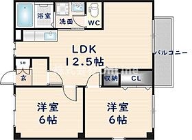 オークグレイス花園  ｜ 大阪府東大阪市玉串町東3丁目（賃貸アパート2LDK・1階・52.09㎡） その2