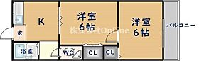 YOUハイム俊徳  ｜ 大阪府東大阪市俊徳町2丁目（賃貸マンション2K・1階・32.00㎡） その2