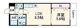 アート長瀬B棟  ｜ 大阪府東大阪市柏田本町（賃貸アパート1LDK・3階・36.61㎡） その2