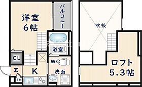 フェリーチェ鶴見  ｜ 大阪府東大阪市稲田本町1丁目（賃貸アパート1R・2階・20.97㎡） その2