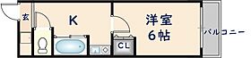 ラポール友愛II  ｜ 大阪府東大阪市南上小阪（賃貸マンション1K・1階・23.39㎡） その2