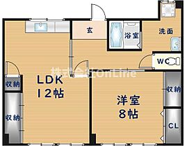 大鋲ビル  ｜ 大阪府東大阪市足代新町（賃貸マンション1LDK・3階・60.00㎡） その2