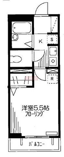 中西邸 202｜東京都世田谷区深沢６丁目(賃貸マンション1K・2階・17.39㎡)の写真 その2