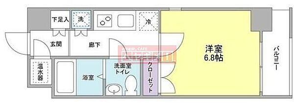 Ｍ’ｓレジデンス M408｜東京都世田谷区池尻３丁目(賃貸マンション1K・4階・25.10㎡)の写真 その2