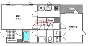 佐藤フラッツ 202 ｜ 東京都目黒区大橋２丁目6-12（賃貸マンション1LDK・2階・39.00㎡） その2