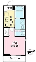 間取図画像 1K
