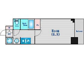 大阪府大阪市北区天神橋8丁目9-19（賃貸マンション1K・2階・21.37㎡） その2