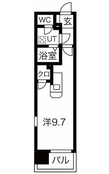 クラウンハイム本町EAST ｜大阪府大阪市中央区南久宝寺町1丁目(賃貸マンション1R・4階・27.00㎡)の写真 その2