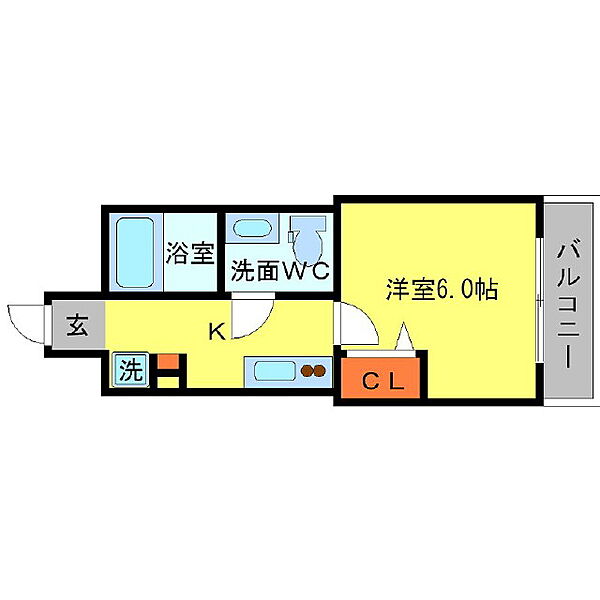 セレニテ北浜 ｜大阪府大阪市中央区東高麗橋(賃貸マンション1K・4階・19.80㎡)の写真 その2